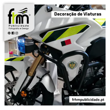 Decoração de Motos GNR Tavira e Castro Marim
