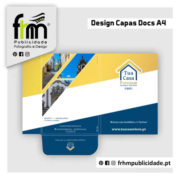 Design Capas para Documentos A4 – TuaCasa