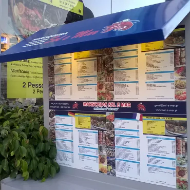 Menu Móvel – Marisqueira Sol e Mar